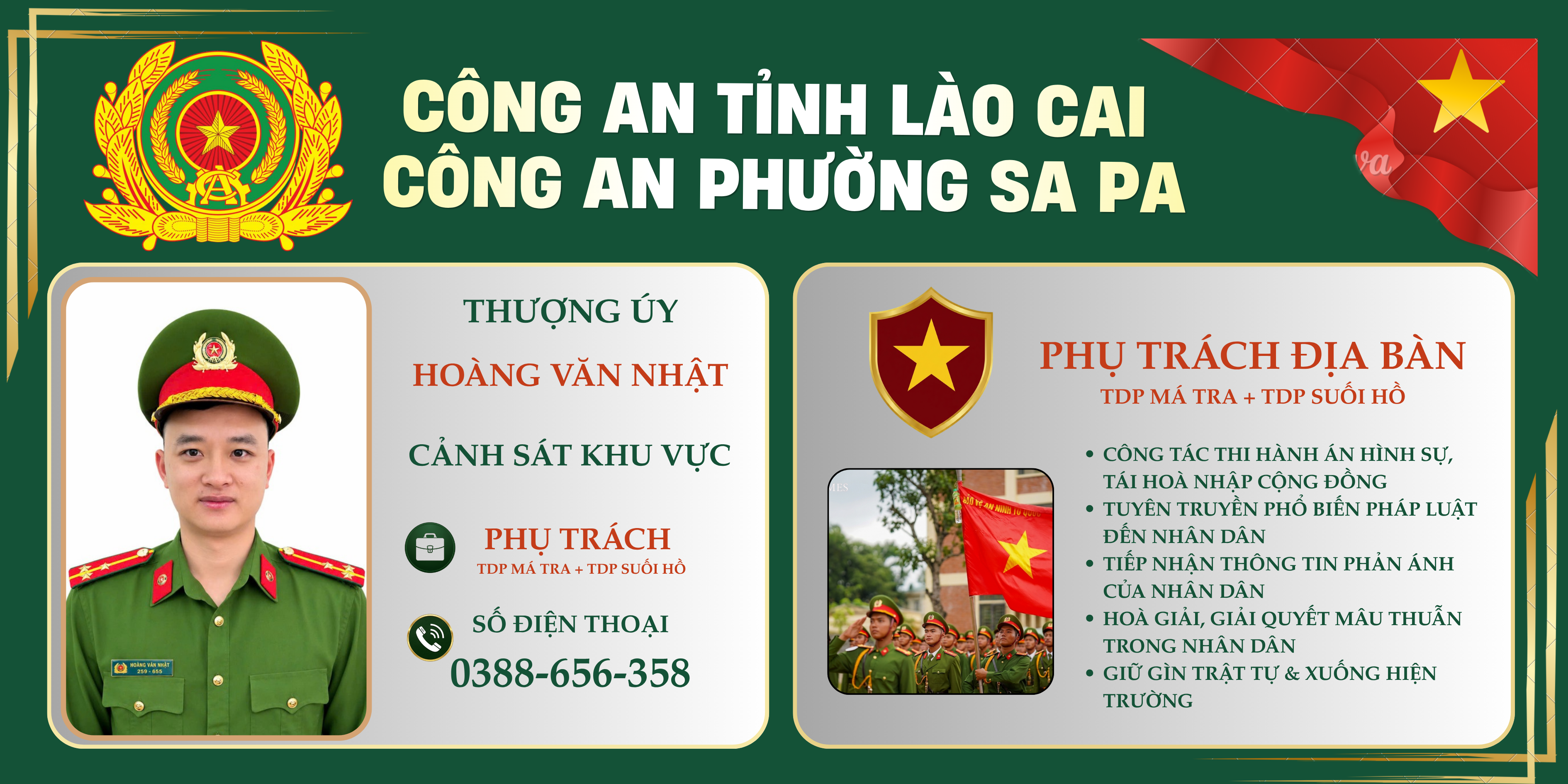 Cảnh sát khu vực — Gọi 0388.656.358